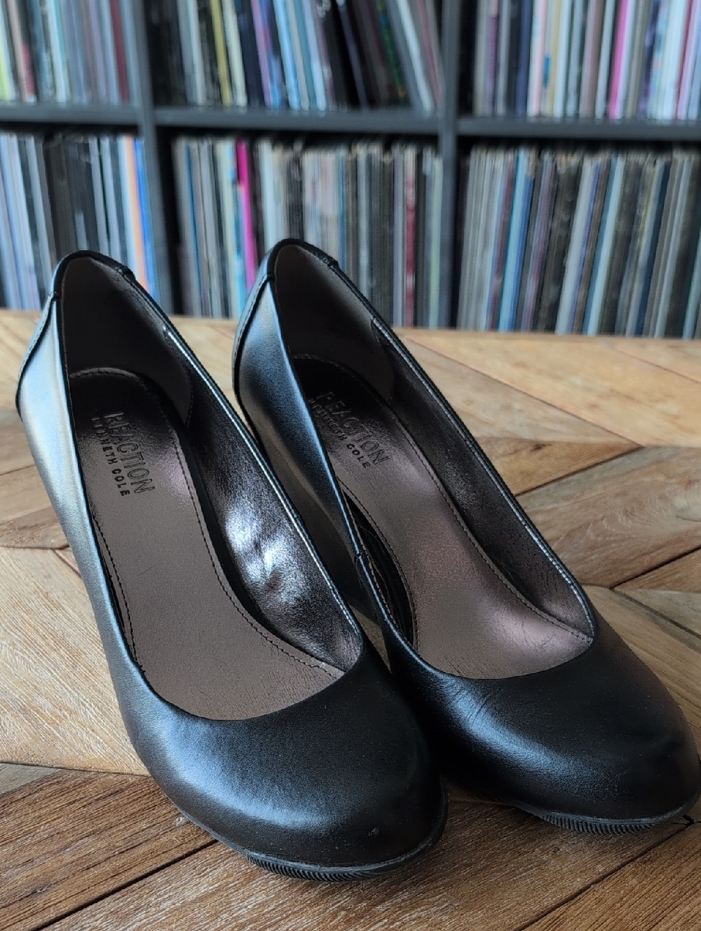 Kenneth Cole Black Round-Toe Women’s Wedges - Classic Work & Evening Look